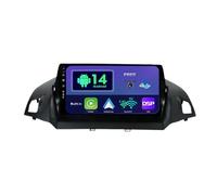 SXAUTO Android 14 Autoradio pour Ford Kuga Escape C-Max 2013-2017 - sans Fil Carplay + Android Auto - 2G+32G - Caméra arrière - IPS 9 Pouce 2 Din - Dab Volant Fast-Boot Split-Screen Bluetooth WiFi