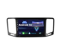 SXAUTO Android 14 Autoradio pour VW Sharan (2012-2018) - sans Fil Carplay + Android Auto - Caméra arrière IPS 9 Pouce 2 Din Dab Volant Fast-Boot DSP Split-Screen Bluetooth Dual Band WiFi