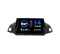 SXAUTO Android 14『Built-in Dab』IPS Autoradio pour Ford Kuga Escape C-Max 2013-2017 - sans Fil Carplay/Android Auto/DSP - LED Caméra + MIC - 4G+64G - 9 Pouce 2 Din - Dab Volant 360-CAM Fast-Boot
