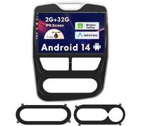 SXAUTO Autoradio Android 12 10,1" 2G + 32G GPS 2 DIN pour Renault CLIO (2012-2016) DAB WiFi Bluetooth Carplay Commande au volant
