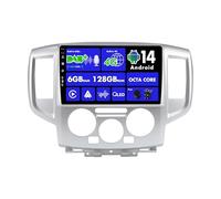 SXAUTO『Built-in 4G LTE/Dab』Android 14-6G+128G Autoradio pour Nissan NV200 (2014-2018) - Carplay/Android Auto - Caméra + MIC - QLED 9 Pouce 2 Din - Daul Band WiFi Volant 360-CAM Fast-Boot HDMI