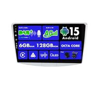 SXAUTO『Built-in 4G LTE/Dab』Android 15-6G+128G Autoradio pour Passat B6 / B7 Magotan/CC (2010-2018) - Carplay/Android Auto/DSP - Caméra + MIC - QLED 10.1 Pouce 2 Din - Daul Band Volant HDMI