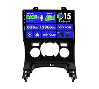 SXAUTO『Built-in 4G LTE/Dab』Android 15-6G+128G Autoradio pour Peugeot 3008 (2013-2018) - Carplay/Android Auto/DSP - LED Caméra + MIC - QLED 9 Pouce 2 Din - Volant 360-CAM Fast-Boot AHD WiFi HDMI