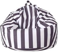 Sxbcya Floatig Bea Bag pour Piscine Extérieur Bea Bag Pouf Housse sans Remplissage Étanche Puff Salo Beach Garde Chaise Corer Seat Puf Sac, Dark Grey, D100cm-cover-adults