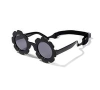 SXBCyan 0-36 Mois Bébé Lunettes Polarisées Nuances en Caoutchouc avec Bandeau Ajustable et Amovible for Tout-Petit Nouveau-né Âges du Nourrisson(Black)