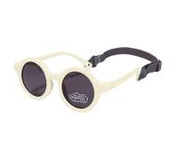 SXBCyan 6-30 Mois Bébé Lunettes De Soleil Rondes Polarisées Nuances En Caoutchouc Flexibles Avec Sangle For Tout-petit Nouveau-né Âges Du Nourrisson (Color : Beige)