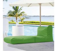 SXBCyan Housse De Pouf D'extérieur À Double Usage for Piscine, Chaise Longue, Canapé-lit Pliant, Imperméable, Oxford, sans Remplissage, for Jardin, Plage, Camping(Dark Green)