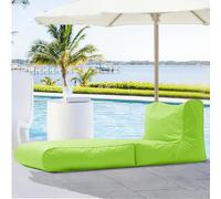 SXBCyan Housse De Pouf D'extérieur À Double Usage for Piscine, Chaise Longue, Canapé-lit Pliant, Imperméable, Oxford, sans Remplissage, for Jardin, Plage, Camping(Lemon)