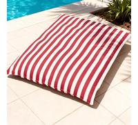 SXBCyan Housse de Pouf Flottant for Piscine Grand Fauteuils Poire pour Salon L'extérieur Et L'intérieur Canapé La Natation Au Bord De Housse Uniquement(140x180cm-red)
