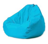 SXBCyan Housse de Pouf Flottant for Piscine(sans Remplissage) Extérieur Pouf Chaise Oxford Imperméable pour Adultes pour Jardin Plage Camping Piscine (Color : Sky Blue, Size : 2XL-D10