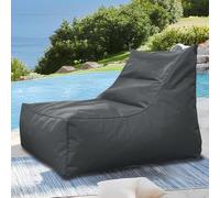 SXBCyan Housse De Pouf Imperméable sans Remplissage, Flottant for Piscine, Extérieur, Oxford, Chaise Longue Flottante, Canapé-lit(80cm-Carbon Grey)