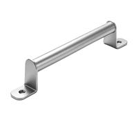 SXBHDM Poignée de porte de grange grise robuste : poignée de porte à montage en surface en métal massif pour placard, armoire, hangar, garages, intérieurs modernes(22cm)