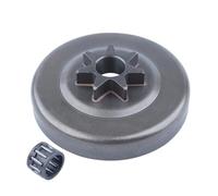 SXBSDDYPO Kit De Roulement Tambour d'embrayage À Pignon Droit .325 "-7T Adapté La Tronçonneuse Convient pour 45 46 450