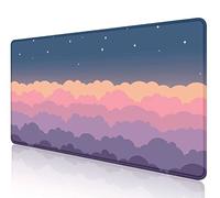 SXCKANG Grand tapis de souris de jeu kawaii, joli tapis de souris de bureau complet, joli tapis de souris de bureau complet, tapis de souris XXL, 90 x 40 cm