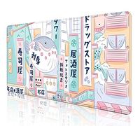 SXCKANG Joli Tapis de Bureau Japonais XL, Tapis de Souris Tokyo Street Kawaii, Tapis de Souris de Jeu Extra Large, XXL Anime Aesthetics Scenery, Tapis de Souris pour Bureau Complet, 80 x 40 cm