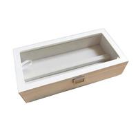 SXDHOCDZ Boîte de Rangement pour Lunettes de Soleil Haut de Gamme, résistante à la poussière et à l'humidité, résistante aux Rayures et à l'usure, Fabrication exquise, adaptée à Un Usage Domestique(w