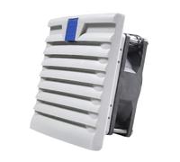 SXDOOL Kit de ventilateur de boîtier 92 x 92 x 25 mm, 115-230 V AC, 60 CFM | IP54 Armoire de refroidissement 92 x 92 x 25 mm 115-230 V AC, 50/60 Hz 60 CFM 3200 tr/min 35 dB Découpe 92 x 92 mm