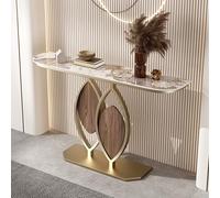 SXDQMX Console Meuble, Console Salon, Structure Robuste, Coins Arrondis, Idéales pour Le Salon, Le Couloir ou la Chambre à Coucher(120 cm/47 in)