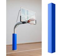 SXEVZOO Coussin de Poteau de Basket-Ball 180cm Haut Imperméable Toutes Saisons Protection en Mousse pour Poteaux Carrés de 9x9,15x15,20x20cm pour Plus de Sécurité(Blue,18x18cm Pole)