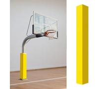 SXEVZOO Coussin de Poteau de Basket-Ball 180cm Haut Imperméable Toutes Saisons Protection en Mousse pour Poteaux Carrés de 9x9,15x15,20x20cm pour Plus de Sécurité(Yellow,9x9cm Pole)