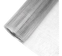SXEVZOO Grillage Soudé En Acier Inoxydable 304-25x25mm Toile De Quincaillerie Réutilisable Filet De Jardinage Bâche Pour Clôture À Volailles(25mm/1.2mm,1x5m)