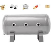 SXEVZOO Réservoir d'air en Acier au Carbone 100L 80L 50L 30L 24L 20L, Réservoir Tampon d'air Portable/Réservoir de Stockage d'eau/Kit de Réservoir d'air Haute Pression(150L/39.6Gal)