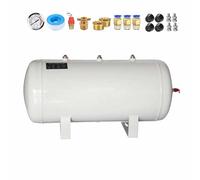 SXEVZOO Réservoir D'air Haute Pression 6L-100L, Réservoir de Stockage Horizontal en Acier au Carbone pour Compresseur D'air avec Kit de Montage, pour Voiture/Usine(40L/10.6Gal)