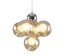 sxfcgs Lustre d'escalier duplex à 5 lumières, boules à bulles, restaurant, longue suspension créative, moderne et minimaliste, LED for salon, art nordique, personnalité, plafond(3)