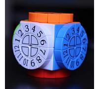 SXFJF Cube Professional Magic Speed, Time Machine Structure Complexe en Forme De Cube Magique Lisse Rapide Ultra Durable pour Casse-Tête Jouets pour Enfants Et Adultes