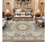 SXGCH Tapis de Zone Extra Large pour Salon, Chambre à Coucher, Tapis de Couloir rétro Ethnique, Doux au Toucher, Lavable, sans Perte, 160 x 230 cm (63'' x 91'')