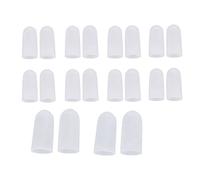 Sxhlseller 10 Paires de Protège-Orteils en Silicone Souple pour Ampoules, Oignons, Séparation des Orteils, Soulagement de la Douleur au Pied, pour les Tâches Quotidiennes