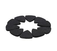 Sxhlseller 10 Pièces Feutre de Laine Médiators de Guitare 3mm, Son Doux | Plectres en feutre pour guitare, ukulélé, légers, compacts, prise en main confortable avec les pouces ou les ongles