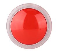Sxhlseller 100mm LED Push Button Big Round for Game Cabinet (rouge) | Clé micro-interrupteur lumineuse, bouton de console Jumbo, projet DIY MAME, restauration de machine d\'