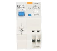 Sxhlseller 1P+N 16A Disjoncteur Miniature Protection de Fuite à la Terre | Disjoncteur de défaut de terre, sécurité du câblage domestique, coupure de surcharge et de court-circuit, capacité de