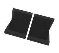 Sxhlseller 2 Pièces de Protection Antidérapante pour Bloc de Pédale de Batterie, Fermeture en Nylon, Mousse EVA Souple, Charleston et Système D'ancrage de Pédale pour Kits de Batterie normaux.