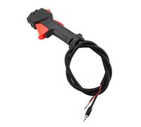 Sxhlseller 26mm -Bordures Poignée avec Commande D'accélérateur et Câble | Ensemble de gâchette d\'accélérateur pour débroussailleuse, interrupteur de poignée de remplacement pour barre de de 26mm,