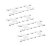 Sxhlseller 4 Pack Double RV Fridge, Réglables 25-40cm pour Camping | Tiges de tension réglables, pour cuisine ou placard de camping-car, poignée robuste, installation facile