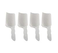 Sxhlseller 4 Pièces Peignes Estompeurs pour Barbier, Outils de Coupe de | Accessoires de coupe de tondeuse, matériau ABS Durable, Salon de coiffure , mélange à dessus plat