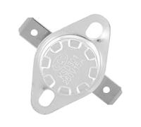 Sxhlseller 5 Pièces KSD301 Thermostat Interrupteur 250V 15A Normalement | Interrupteur thermique normalement fermé, protection contre la surchauffe de l\'appareil, connecteur 6,3 mm, options 23