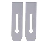 Sxhlseller 51mm Rabots Lames en Acier, 2 Pièces Couteau de Remplacement | Jeu de lames pour le travail du bois, traité thermiquement, résistant à l\'usure, pour raboteuse à main et outils manuels