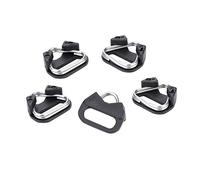 Sxhlseller 5pcs Sangle de Caméra Triangle Crochets D'anneau Fendu, Crochet D'anneau Fendu de Triangle D'alliage de Remplacement pour la Bandoulière D'appareil Photo
