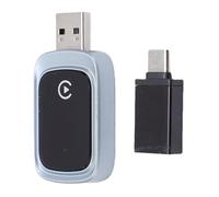 Sxhlseller Adaptateur CarPlay sans Fil avec Wi-FI 5,8 GHz et Bluetooth 5.0 |Plug & Play pour iOS, Reconnexion Automatique, Connexion Rapide et Stable