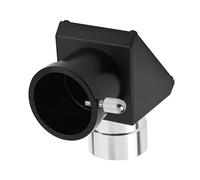 Sxhlseller Adaptateur Diagonal 90 Degrés 1,25 Pouce Miroir Zénith pour | Oculaire à prisme à angle droit, observation des étoiles réfracteur, support de baril de 1,25 pouces, visualisation