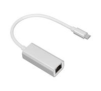 Sxhlseller Adaptateur Ethernet USB C vers RJ45, Convertisseur Réseau Gigabit 1Gbps en Alliage D'aluminium, Plug and Play pour Ordinateur Portable, Tablette et Bureau