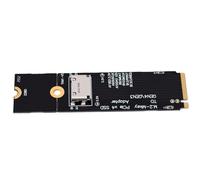 Sxhlseller Adaptateur M.2 NVMe vers OCuLink, Convertisseur SSD PCIe 4.0 | Interface Hôte SFF-8612, Doigts Plaqués or, PC à Petit Facteur de Forme, Sortie Verticale ou Horizontale