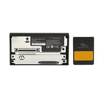 Sxhlseller Adaptateur Réseau D'interface SATA, pour Console de Jeu, avec Carte Mémoire 16 Mo FMCB V1.966 McBoot, Adaptateur de Disque Dur HDD, Plug and Play,