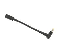 Sxhlseller Adaptateur USB C vers DC 5,5 X 2, Mm, Convertisseur de Charge de Chipset E-Mark PD 100 W pour Ordinateurs Portables avec Alliage d'aluminium et Câble tricoté en Nylon pour Une