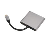 Sxhlseller Adaptateur USB C vers Double HDMI, Convertisseur 2 en 1 de Type C vers HDMI, Double Station d'accueil HD, Adaptateur MST Multi-écran HD 4K pour Windows