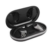 Sxhlseller AI Translation Écouteurs Bluetooth V5.4 avec Crochet d'oreille pour Traduction de Langue en Temps Réel, 8 Heures de Lecture, pour Les Sports sans Fil, Plastique (Black)