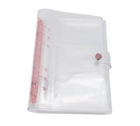 Sxhlseller Album Photo 120 Pochettes, Classeur en PVC, Collecteur de Cartes pour Voyage, Grande capacité, Facile à Visualiser, adapté à la Famille et aux Amis (rose transparent)